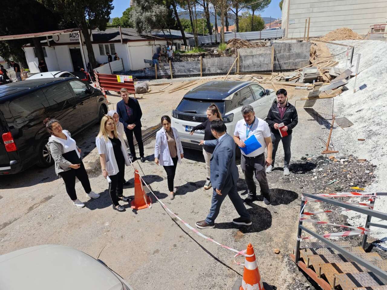 Menteşe Devlet Hastanesi’nde Güvenlik ve Yatırım Turu:​Acil Servis ile Poliklinikler Birleşiyor 3